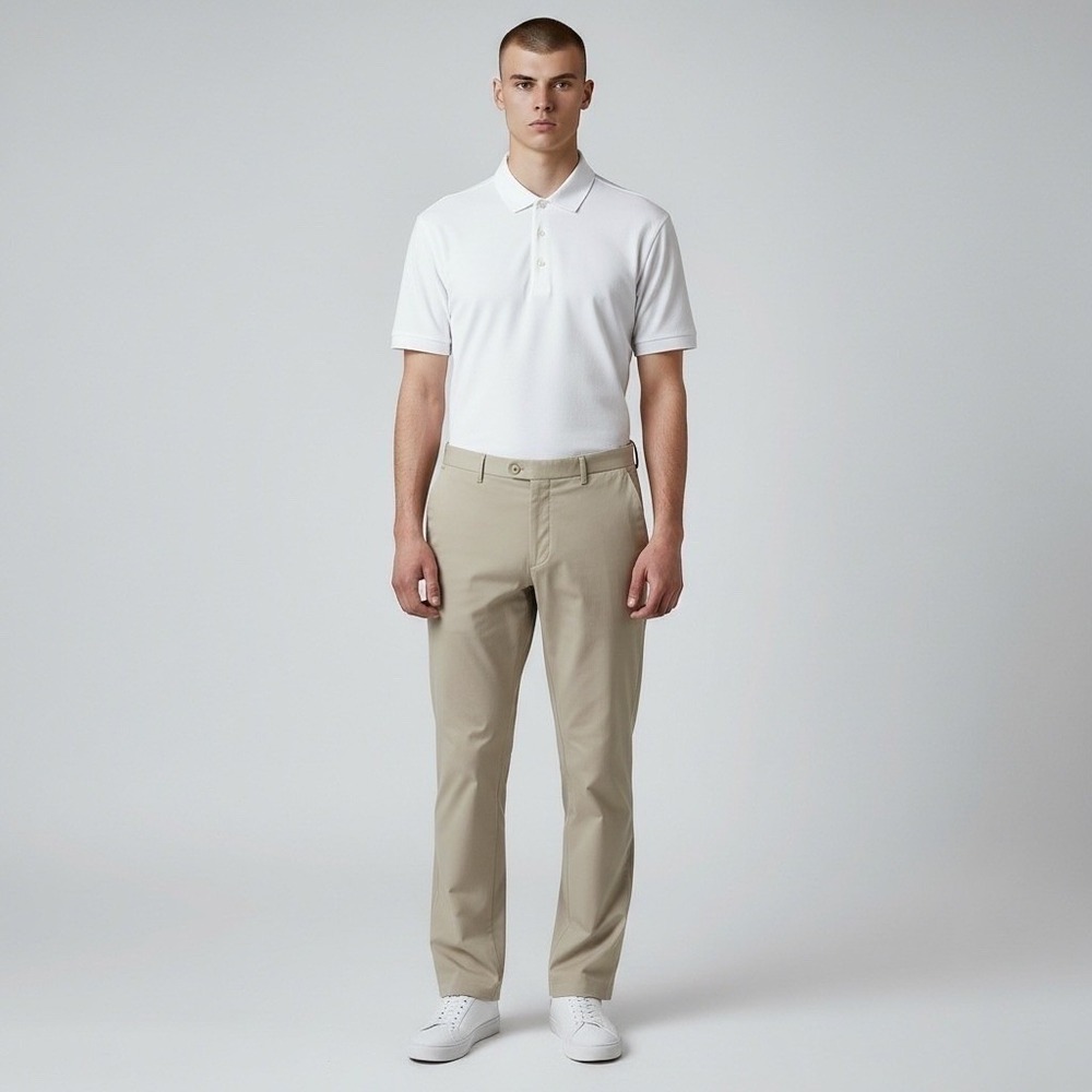 Peter Millar Crown Crafted Surge Pants Mens 40x30 Beige Khaki Golf Performance